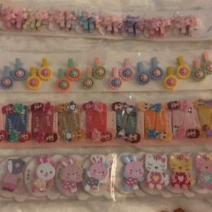 Cute kid hair clips
